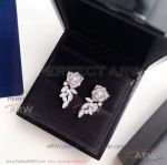 AAA Replica Piaget Jewelry - Rose White Gold Diamond Earrings